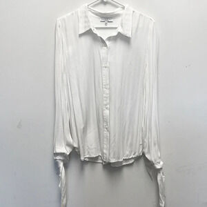 Current Air white stripe button down
